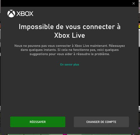 se connecter à xbox.